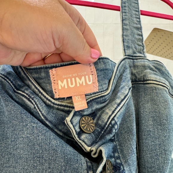 Show Me Your Mumu Denim Jumpsuit - Picture 5 of 5